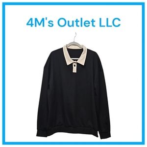 Zaful Men's Long Sleeve Polo